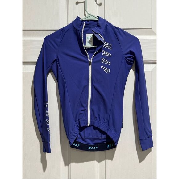 NWOT MAAP Women's Draft Team Stashable Lightweight Cycling Jacket XXS - Picture 2 of 14